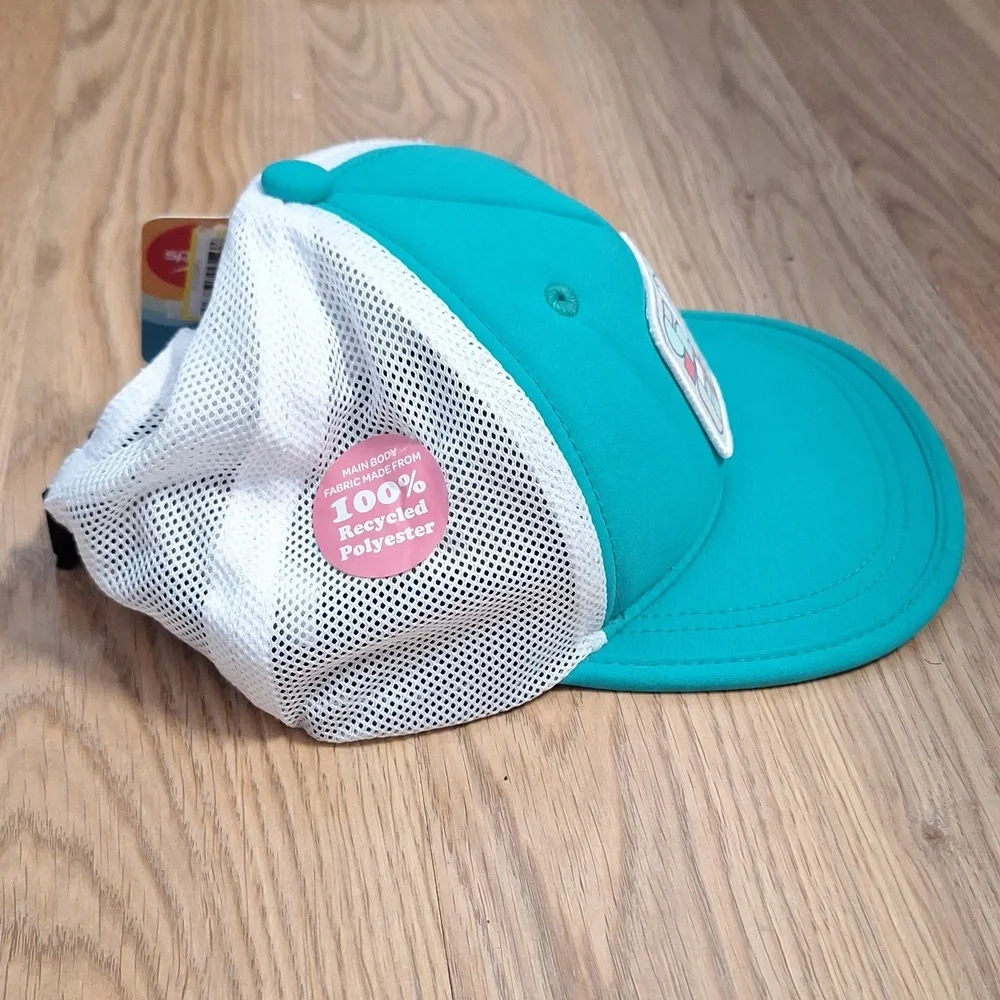 Speedo Green and White Trucker Cap Unisex